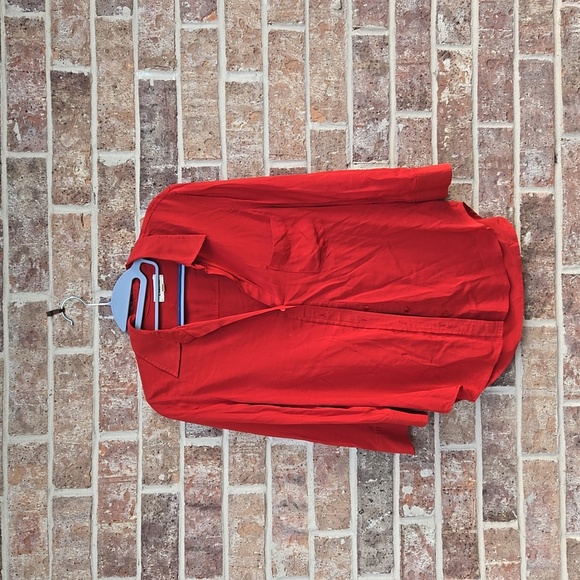 L'agence dark orange bottom down Shirt Size S/P - Picture 1 of 5